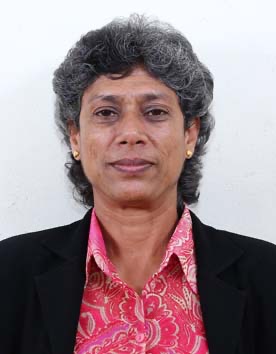 Ms. Pamela Rodricks, Principal of St Hilda's School