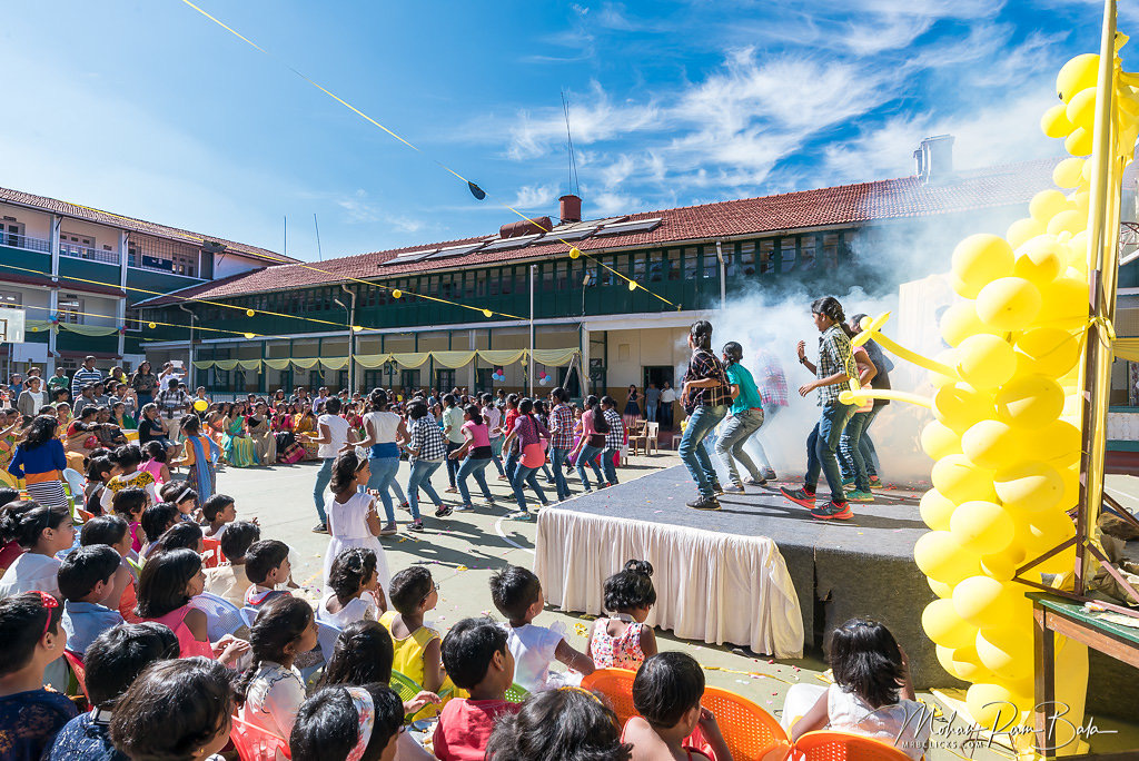 St Hilda's School campus in the Nilgiri Hills, Ooty